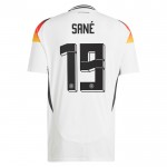 Günstige Fußballtrikots Deutschland Sane 19 Heimtrikot EURO 2024 Kurzarm